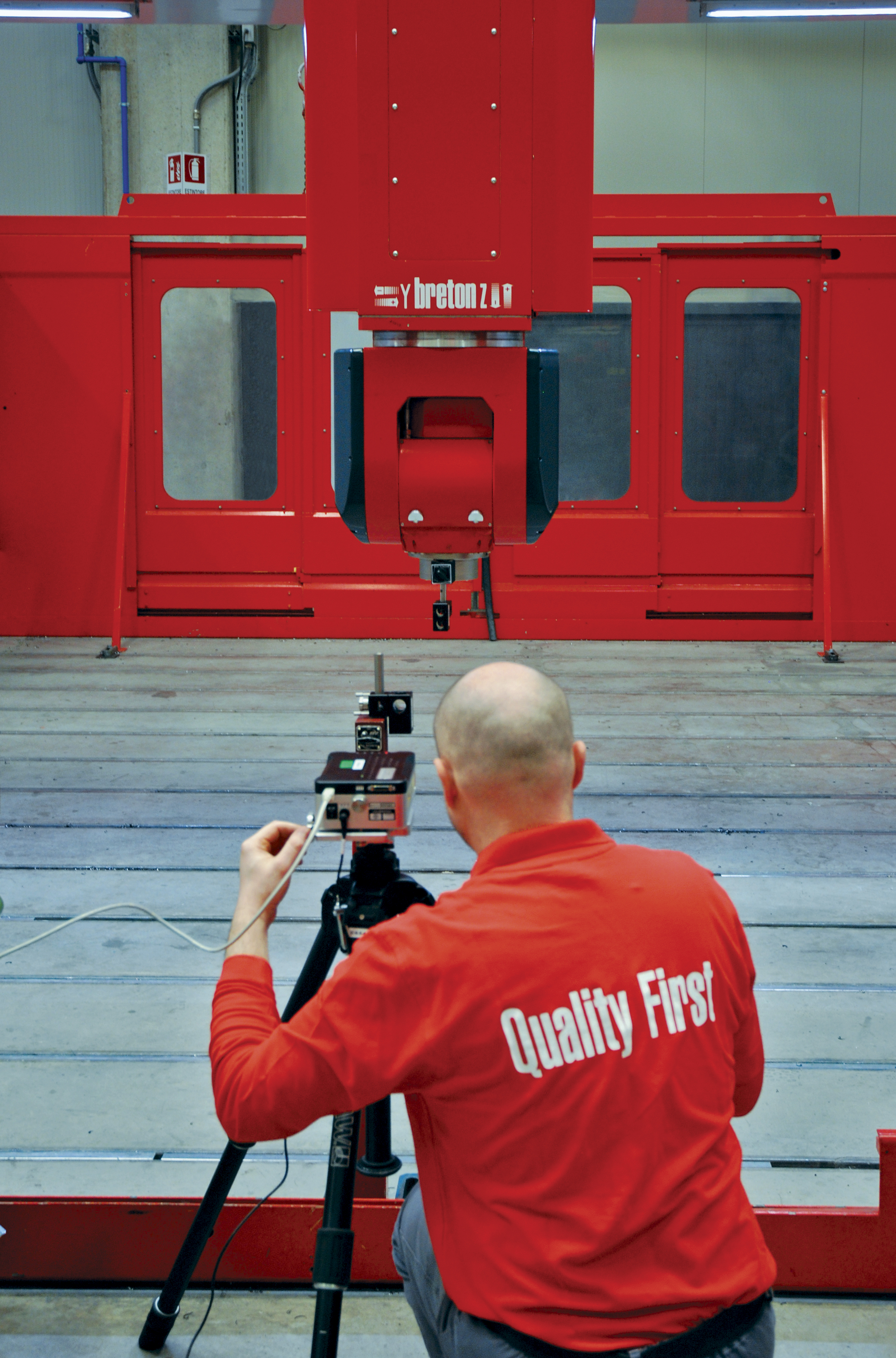 雷尼绍技术协助breton校准生产设备并控制产品质量