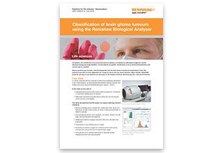 AN211 Application note Classification of brain glioma tumours using the Renishaw Biological Analyser thumbnail