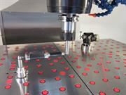 QC20-W ballbar on machine tool at VU HTEC