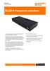 Data sheet:  RLI20-P Panasonic interface