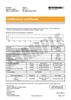 Certificate of calibration:  QC20 ballbar