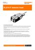 Data sheet:  RLD10 0 degree detector head