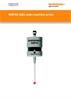 Installation guide:  RMP40 (QE) radio machine probe