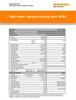 Data sheet:  vacuum casting resin SG95