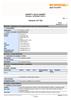 Safety Data Sheet:  Hardener CAT 800 703620010