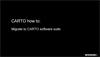 迁移到CARTO
