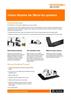 Data sheet:  Vision fixtures for Micro-Vu systems