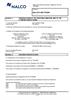 Safety Data Sheet:  Nalco 460-TFS200