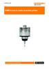 Installation guide:  RMP24-micro radio machine probe
