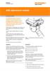 Data sheet:  AM2 adjustment module (H-1000-2051)