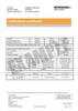 Certificate of calibration:  Ballbar calibrator