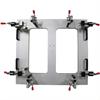 Custom CMM fixture using hold down clamps