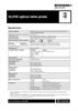 Data sheet:  OLP40 optical lathe probe