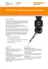 Flyer:  PH10 PLUS motorised probe head range