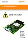 安全规格手册： RPI20并行接口安全说明