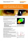 Application note:  Analyse 2D materials with the inVia Qontor confocal Raman microscope