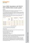 Application note:  Use of REE interpolators with RLE10