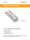 Installation guide:  Interface bracket mounting