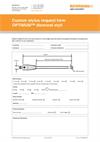 Form:  Custom stylus request form - OPTiMUM™ diamond styli