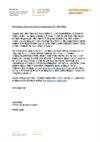 Certificate (management systems) Renishaw's policy for REACH