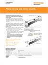 Data sheet:  Plane mirrors and mirror mounts