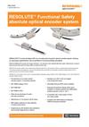 Data sheet:  RESOLUTE™ Functional Safety absolute optical encoder system