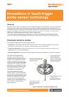White paper:  TE411 - Innovations in touch trigger probe sensor technology