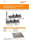 Data sheet:  M6 magnetic and clamping kit with component set C