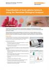 Application note:  Classification of brain glioma tumours using the Renishaw Biological Analyser