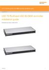 Installation guide:  UCC T3 PLUS and UCC S3 CMM controller (H-1000-2118)