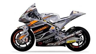 雷尼绍赞助的TransFIORmers车队Moto2摩托车