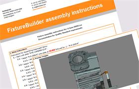Quality standards shown in FixtureBuilder V8.0