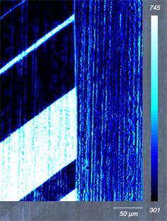 Raman photocurrent mapping module - Intensity